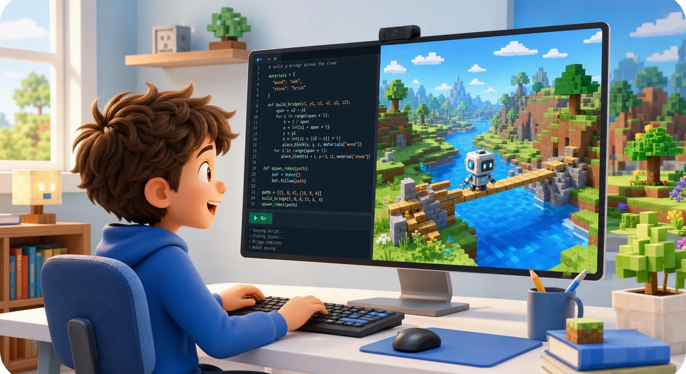 Курс Программирование Python Minecraft