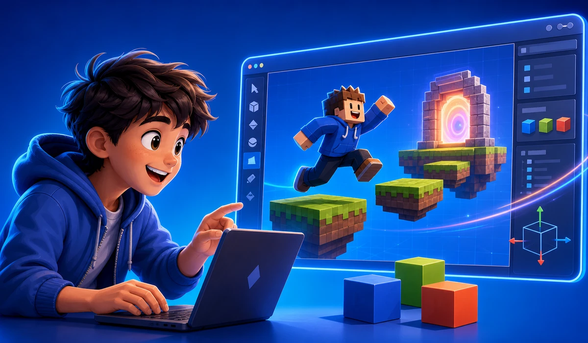 Разработка компьютерных игр в Roblox Studio